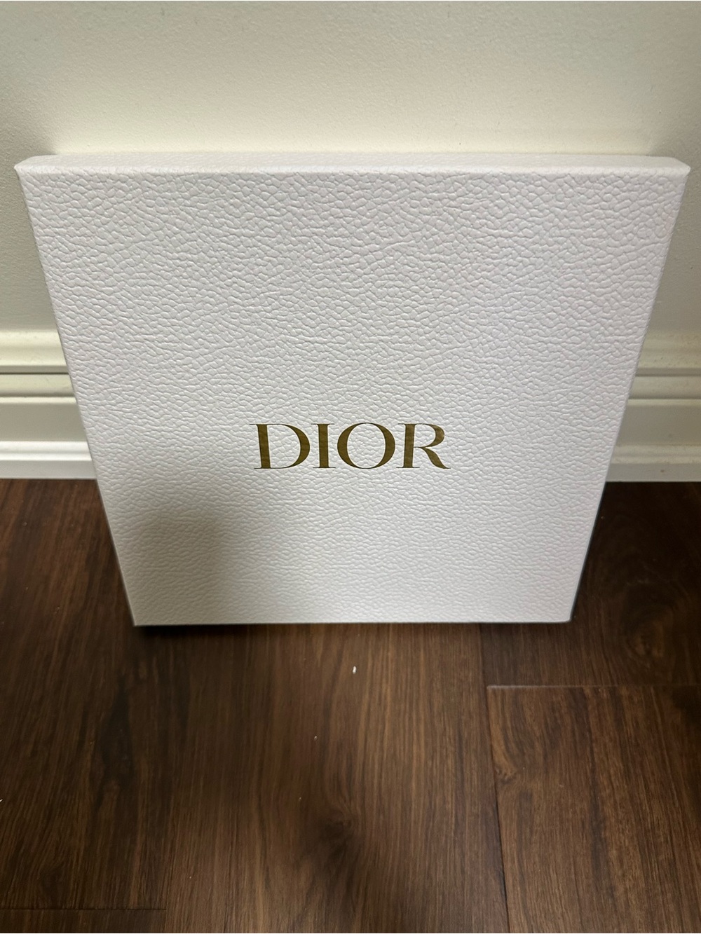 Dior White Textured Storage Box for Home Organization